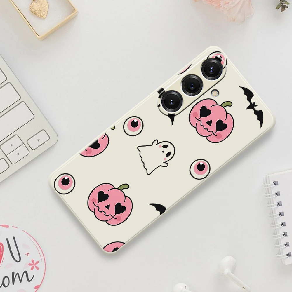 Halloween Stil Telefon Fall Für Samsung Galaxy S21 S22 S23 S24 S25 Ultra Plus 5G S20 FE S10 Plus S21 FE S23FE S24FE Abdeckung Funda
