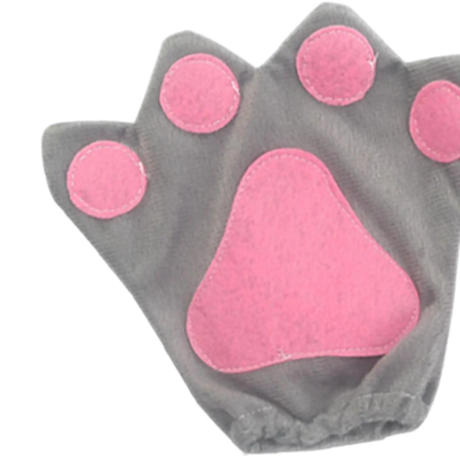 Elephant Ears Headband Nose Bow Tie Tail Gloves for Holiday Halloween Party