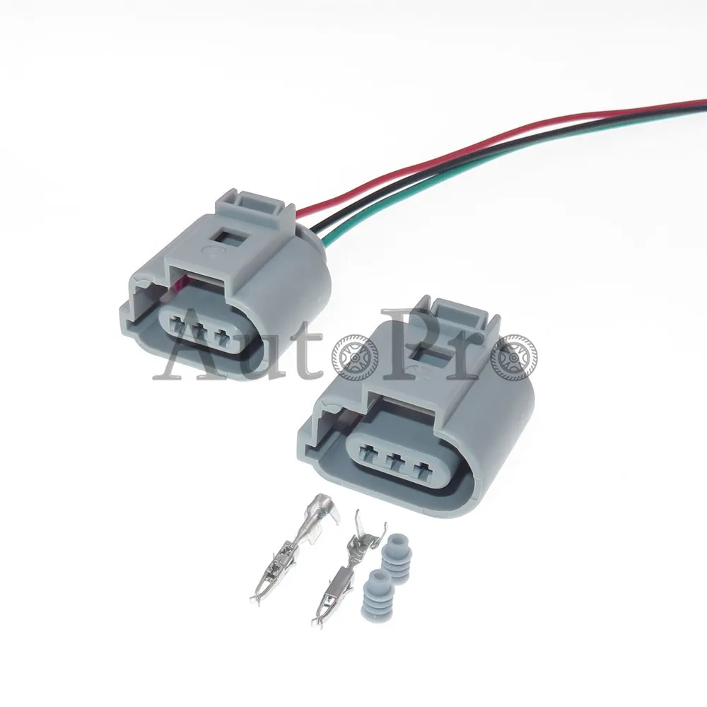

1 Set 3 Hole AC Assembly 3B0 973 703G 1-1813271-0 3B0973703G Car Waterproof Socket Automobile Wire Cable Plug Auto Accessories