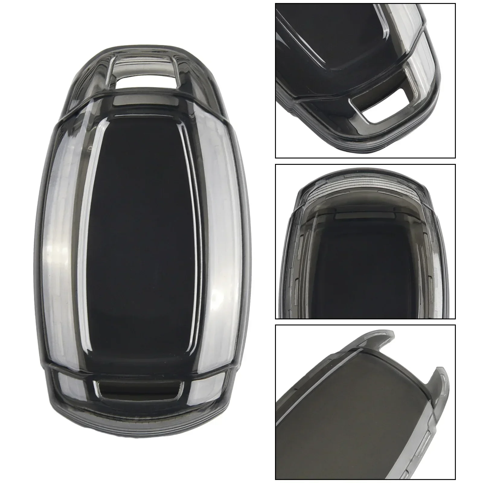 

Car Accessories Key Case Car For Hyundai Elantra For Palisade Venue Accent TPU Transparent Black Black Case Cover 1pcs