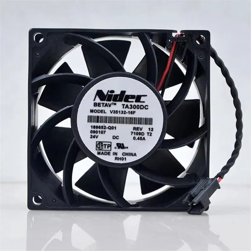 New TA300DC V35132-16F 8CM 24V 0.45A 80 * 80 * 38MM High Air Volume Inverter Cooling Fan