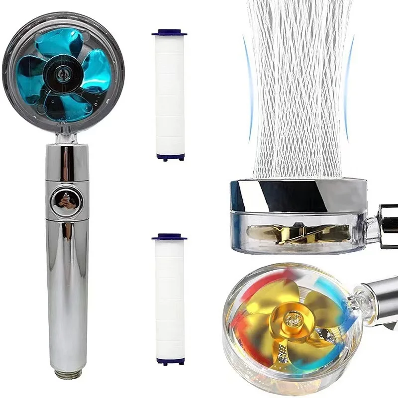 

Pressurized ShowerHead Small Waist Filter Shower Household Head Handheld Bathroom Bath Fluffy Head BathroomAccessories