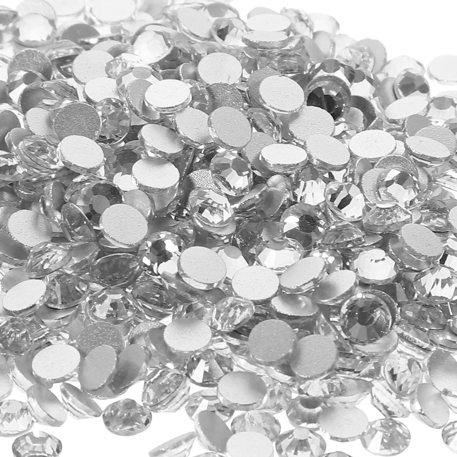 1440 pezzi di ciondoli con strass per nail art con retro piatto, decorazioni per manicure fai da te con strass per la laurea, notte fuori, artigianato fai da te per unghie