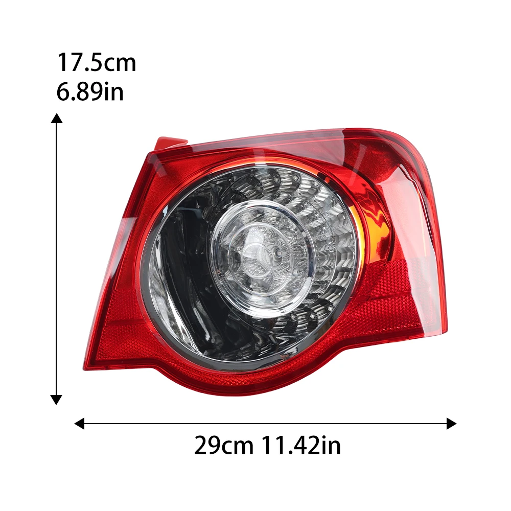 Tail Light For Volkswagen VW Passat B6 Sendan 2006 2007 2008 2009 2010 2011 Brake Turn Signal Rear Fog Lamp Car Accessories
