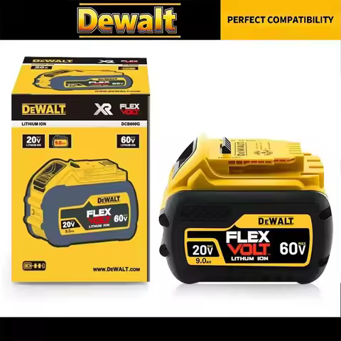 Original DEWALT battery 20V/6AH rechargeable lithium-ion battery， DCD805 DCB118,，Dewalt tool battery, dewalt charger
