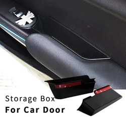 Storage Box For Car Door Handle Support For Mini Cooper F56 F55  Front and Rear Hold Phone Key Seat Organizer Box Car Accessorie