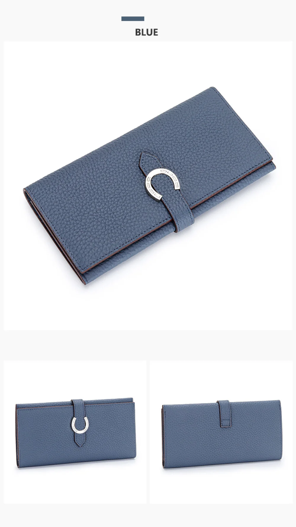 URBAN MASTER 9 Colors Women Genuine Cow Leather Long Fashion Ladies Clutch Phone Purse Multi-Card Holder Luxury Designer Wallets