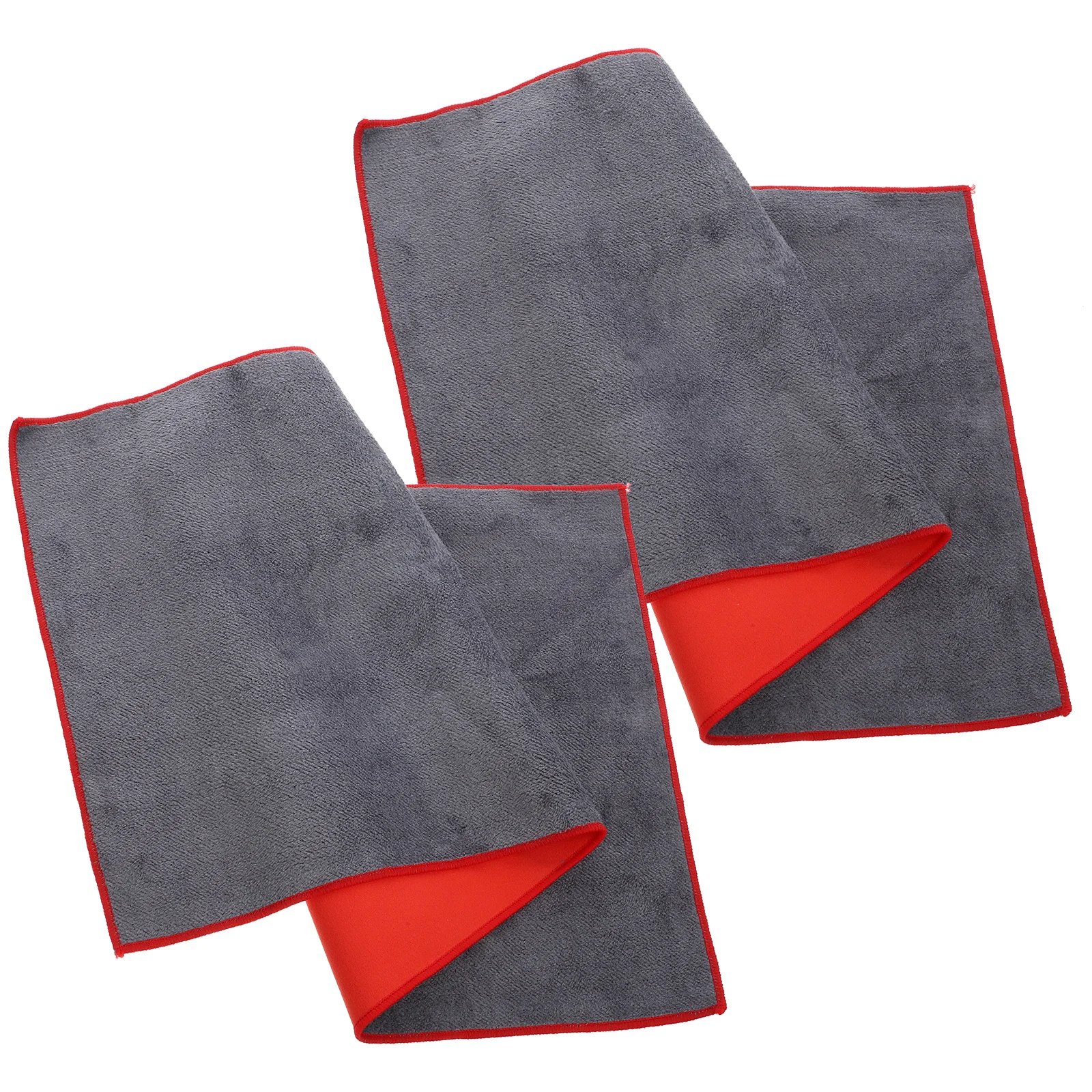

2Pcs Car Drying Towel Double Sided Large Size Super Absorbent Suede Fabric Reusable Car Wash Cleaning Cloth Cleaning Cloth
