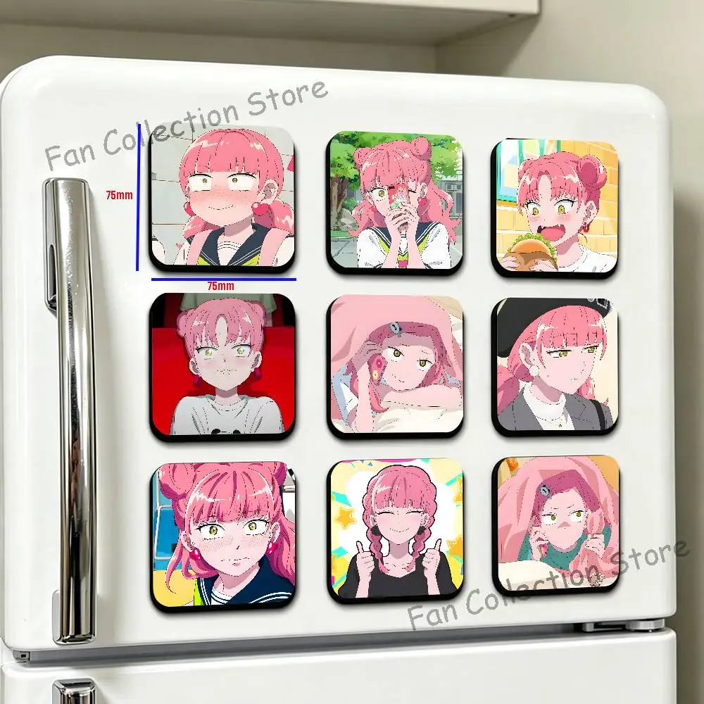 You I P-Polar O-Opposites Suzuki Miyu Magnetic Refrigerator Magnets Cute and Creative Refrigerator Magnets Souvenirs and Gifts