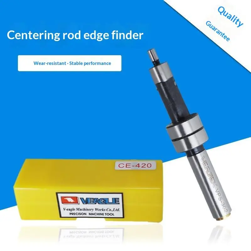 Universal Fit Mechanical Edge Finder 10MM HSS Touch Point Sensor for Most Milling Lathe CNC Machining Equipment