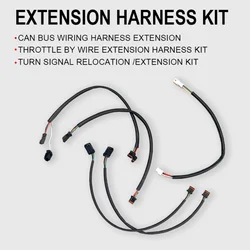 Motorcycle Accessorie Electronic Throttle Cable Assembly Switch Turn Signal For Harley Softtails Dynas Touring Sportsters