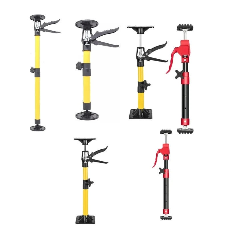 E28F Labor Saving Telescopic Support Rod Cabinet Rod Telescopic Rod Lifter Woodworking Ceiling Bracket 40-60/50-115Cm