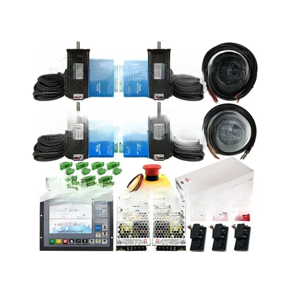 DDCS4 V3.1 Off-Line Controller Kit with 3N.m Closed Loop Motors for ULTIMATE Bee, QueenBee WorkUltra Woodworking Machinery Parts
