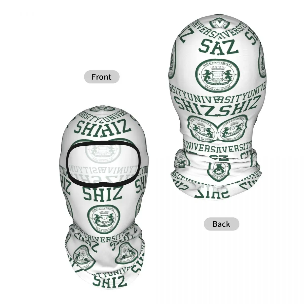 Shiz University Design Breathable Thin Balaclava Full Face Mask Sun Protection Neck Gaiter For Motorcycle Cycling