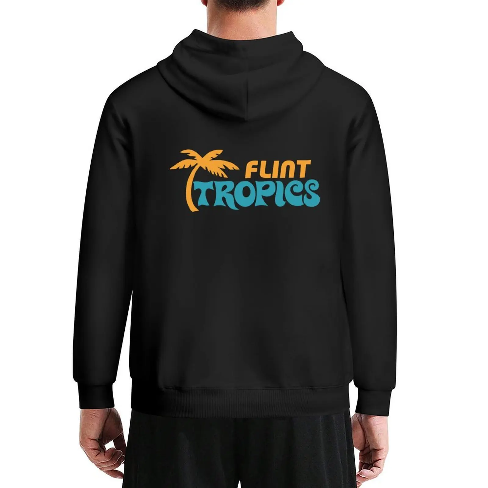 

Flint Tropics Logo Hoodie men clothing male clothes men's sweat-shirt men wear japanese hoodie
