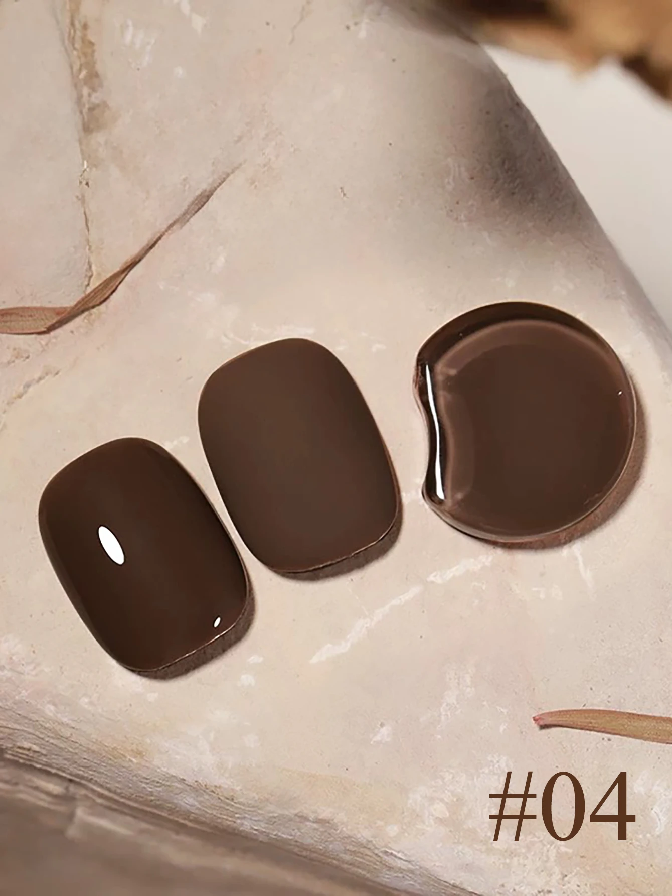 TC 10ML automne hiver Mousse noir chocolat Caramel café chocolat Gel vernis à ongles 2025 Meilad blanchissant Tmperament Nail Art