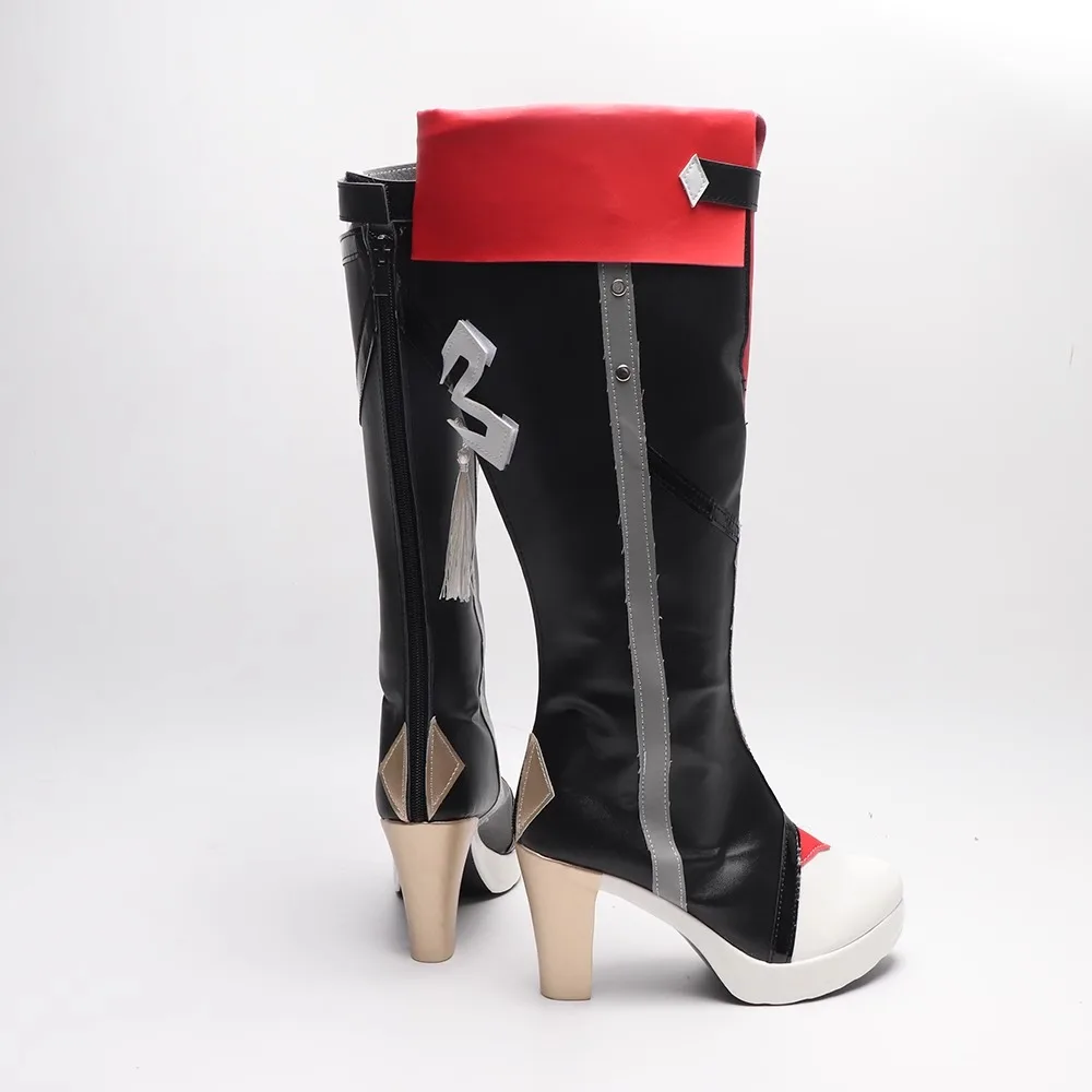 Honkai Star Rail Topaz Cosplay Laarzen Comic Game Rollenspel voor Vrouwen Mannen Anime Party Laarzen Halloween PU Karakter Schoenen