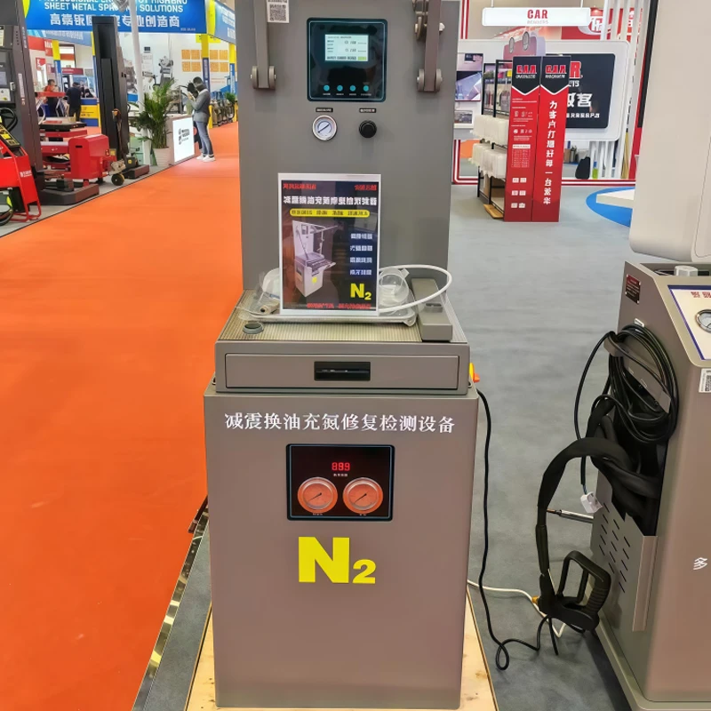 ZC-3515 Automotive Shock Absorber Damping Test Stand with Oil Change And Nitrogen Filling Feature Repair Testing