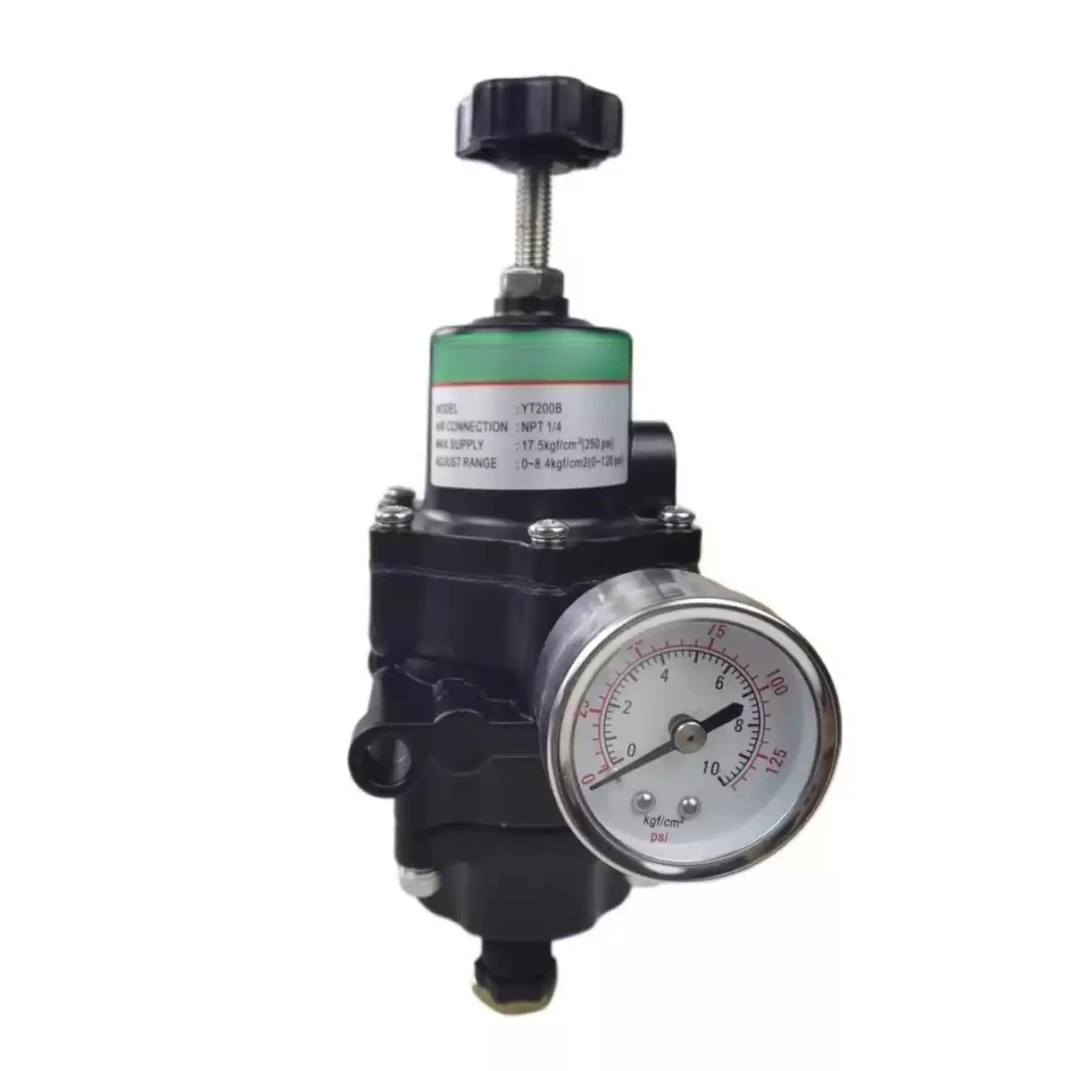 YT-200B Air Filter Regulator Pneumatic Air Pressure Reducing Filter for Valve Positioner Instrument Air Supply