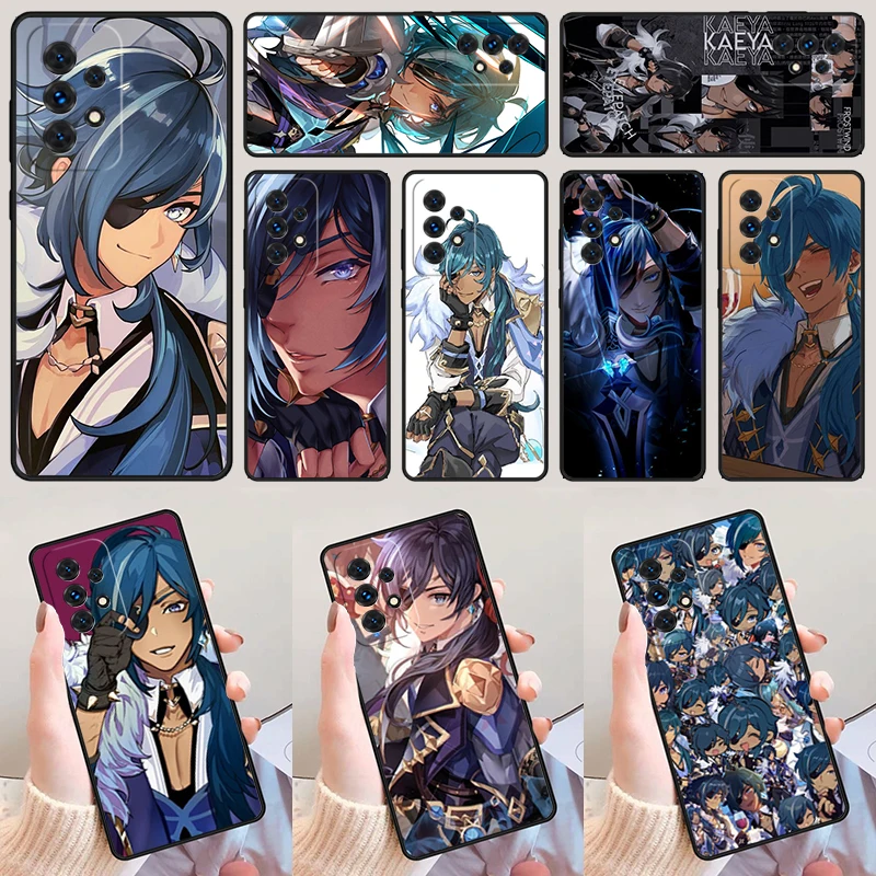 Genshin Impact Kaeya For Samsung Galaxy A52 A72 A73 A20e A21S A50 A70 A11 A12 A42 A31 A40 A51 A71 A32 A80 A91 Phone Case