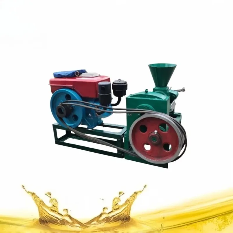 Customized 50Kg/h Oil Machine Screw Soybean Peanut Palm Kernal Oil Press Equipment Almond Oil Making Machine Diesel Engine