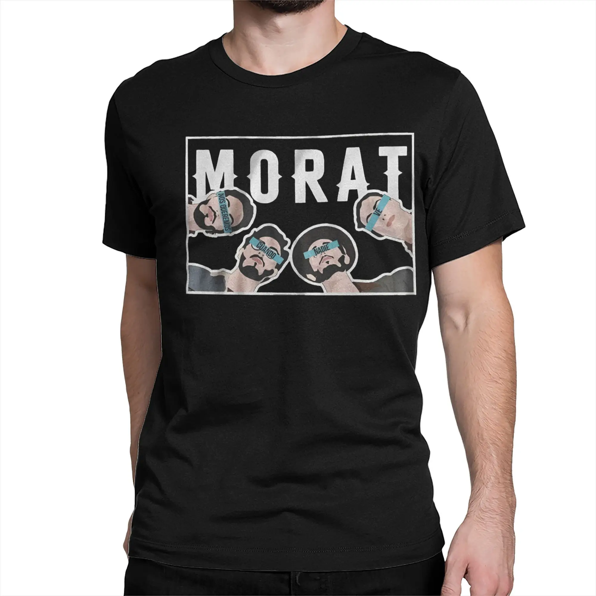 Men Women Morat Band Tour 2024 T Shirt 100% Cotton New Arrival T-Shirt Rock Music Clothing Outfits