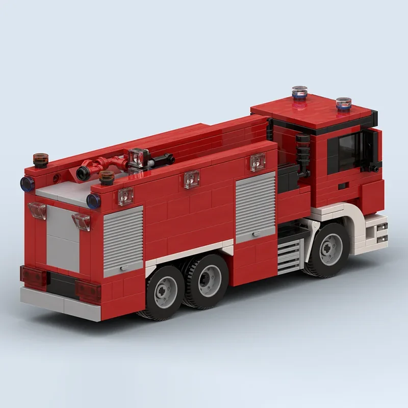 Moc Bausteine Dordrecht Feuer Schaum Zarte Technologie Modulare Ziegel Modell Geschenke Weihnachten Spielzeug DIY Sets Montage!