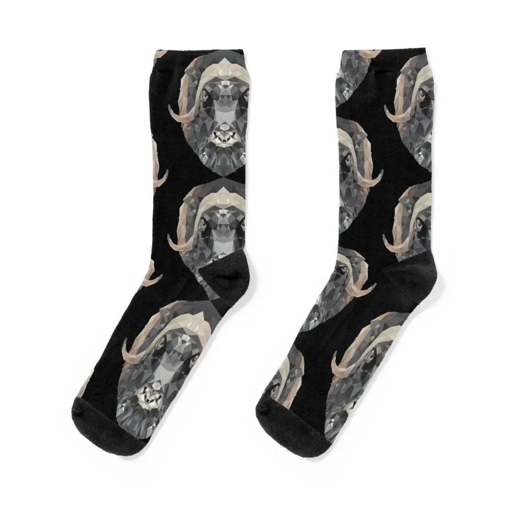 

Muskox Socks christmas stocking sheer set hip hop Socks For Men Women's