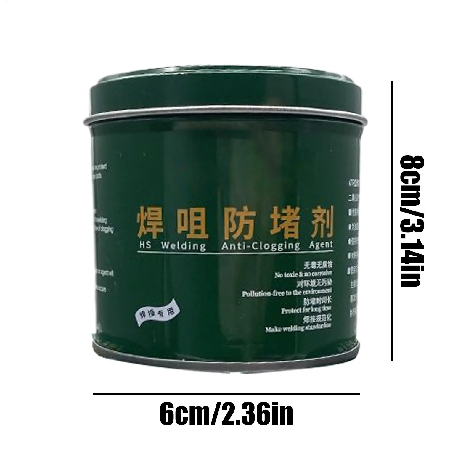 Gel per punta di saldatura 200g Balsamo anti-intasamento Gel per punta per saldatore MIG/TIG per flusso schizzi Strumenti di spruzzo Attrezzatura Filo per macchina