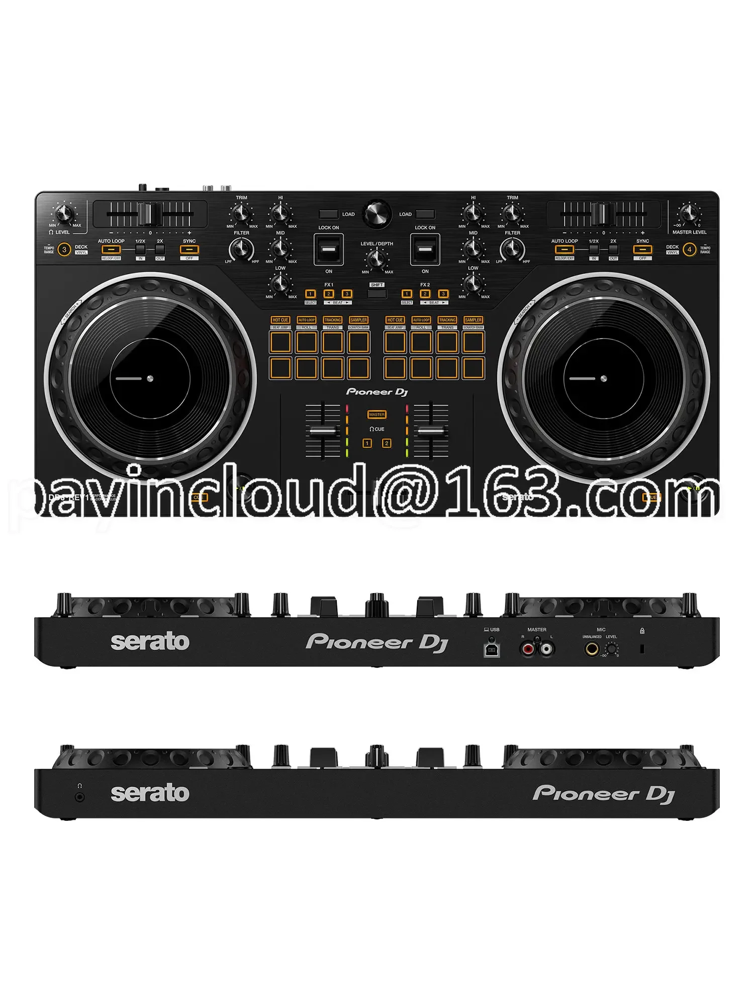 

DDJ-REV1 Serato DJ Lite Disk Recorder Special Controller for Disc Rubbing