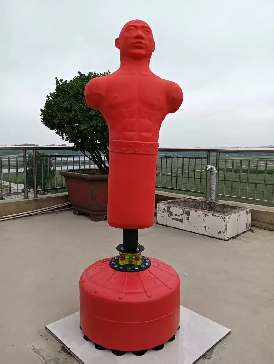 Adults & Kids Durable Eco-Friendly 25KG/37kg 1.8m Standing Kickboxing Punching Bag with Silicone Material and Water Sand Filling