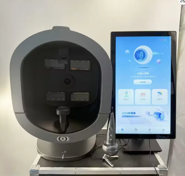 X5PRO 3D Gezichtshuidanalysator AI Uitgebreide huidanalyse Hoofdhuiddetectie en micro-inspectie Professionele huidanalyse