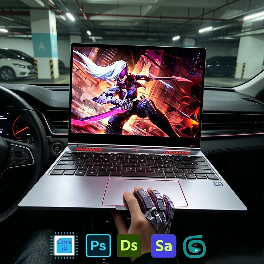 Ultra 16.1 Inch Gaming Laptop Computer RTX4050 6G Intel Core I9-13900H I9-10885H  RAM Max 64GB DDR4 2*M.2 NVME 4TB SSD Windows11