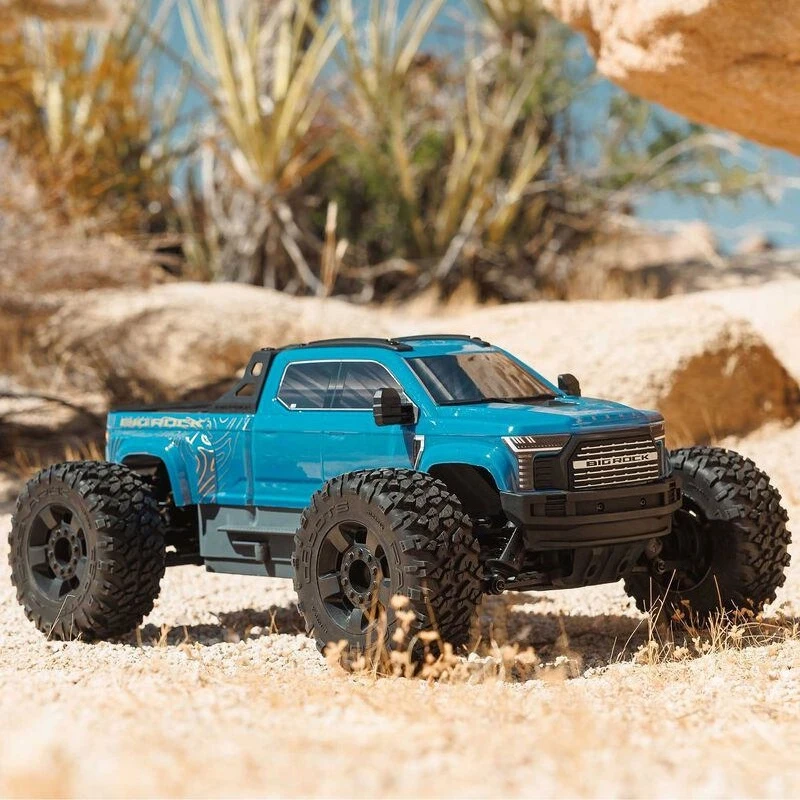 

New Big Rock V4 1/10 RC Remote Control Electric Brushless 4WD Scooter Off-Road Vehicle