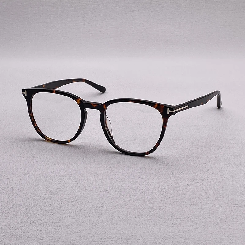 TF5506 Tom Glasses frame Square retro acetate optics prescription myopia glasses full frame business men's color-changing glasse