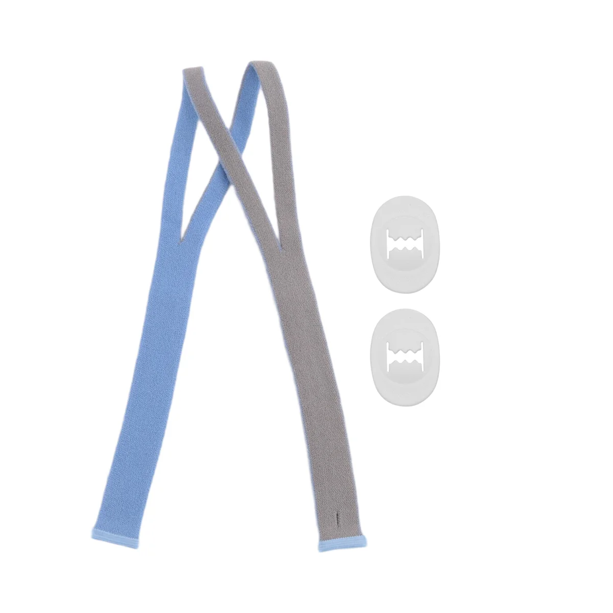 FZFZ 1PCS 교체용 헤드기어 P10 비강 베개 CPAP 마스크 스트랩(조정 클립 2개 포함)