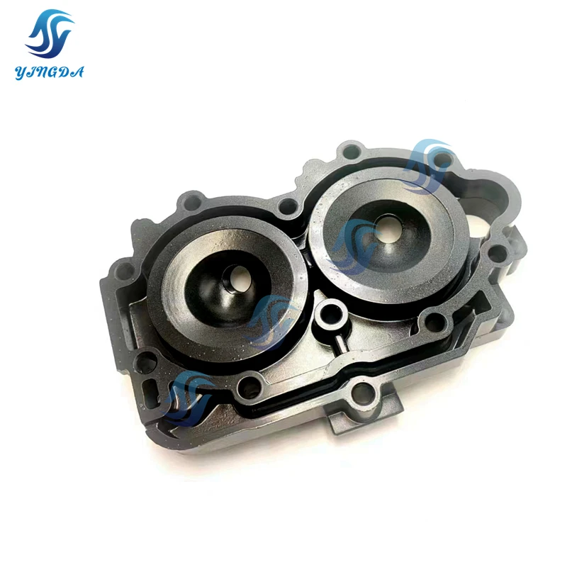 6B4-11111-00-1S Cylinder Head Block For Yamaha 15HP 9.9HP 15D Outboard Engine Boat Motor Parts 6B4-11111 6B4-11111-00