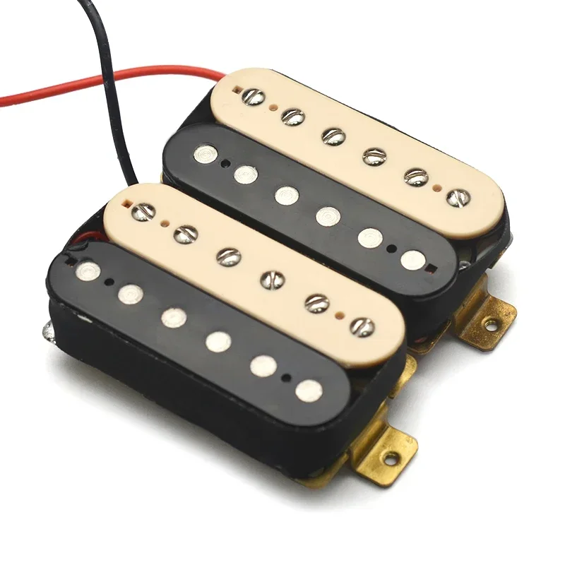 Guitar Humbucker Pickups with 3 way Guitar Switch 500K Potentiometer 1T1V Wiring Harness Prewired Electric Guitar Pickup