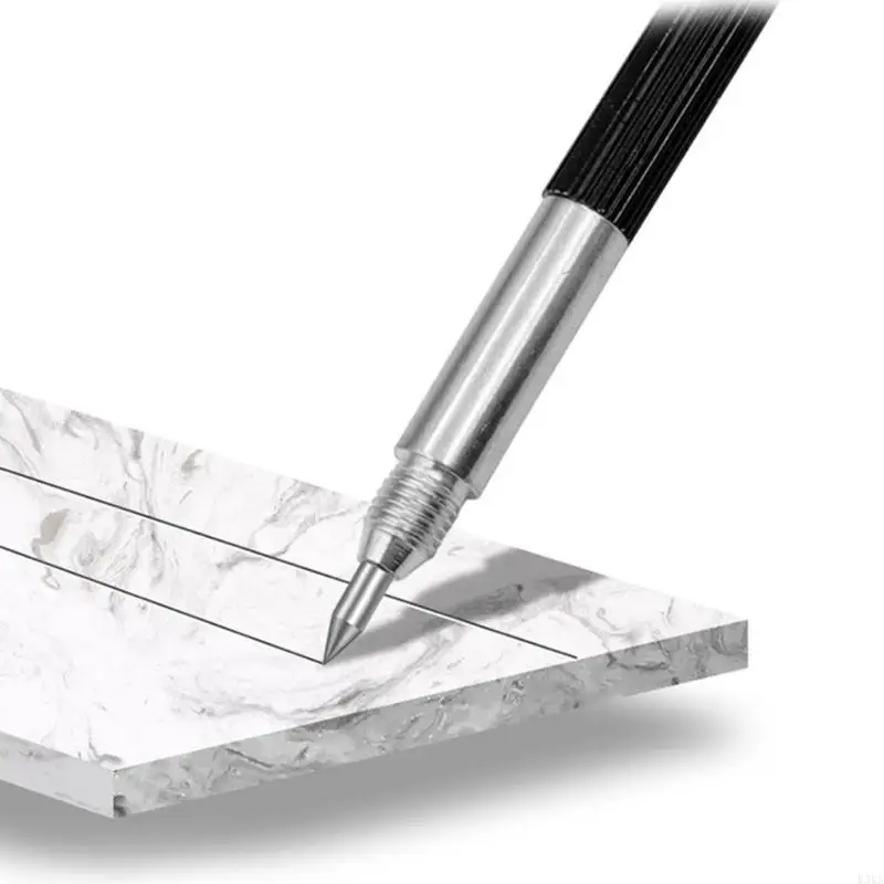 K3KA ALLIAG ACTE TIP Double extrémité Scriber Pen Ceramics Glass Marking Tool