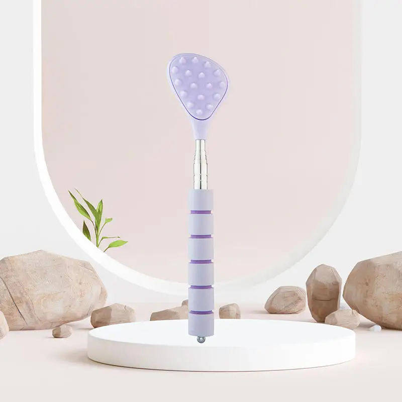 

Выдвижной скребок для спины кактуса, выдвижная палочка для зуда одной руки для мужчин и женщин, портативная массажная палочка для точек