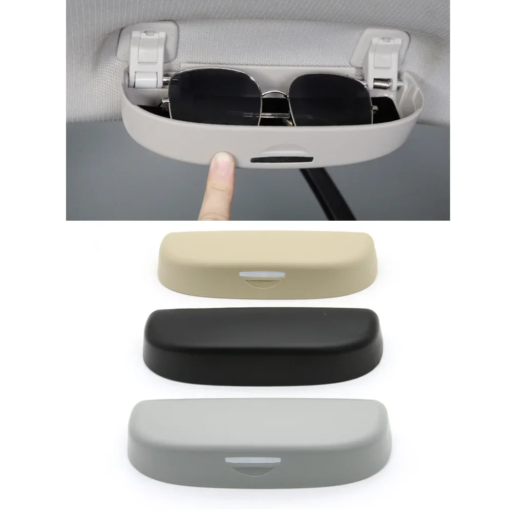 Car Sunglasses Box Glasses Case Holder for Mercedes Benz A B C Class W203 W204 W205 W168 W169 W176 W245 W246 Accessories