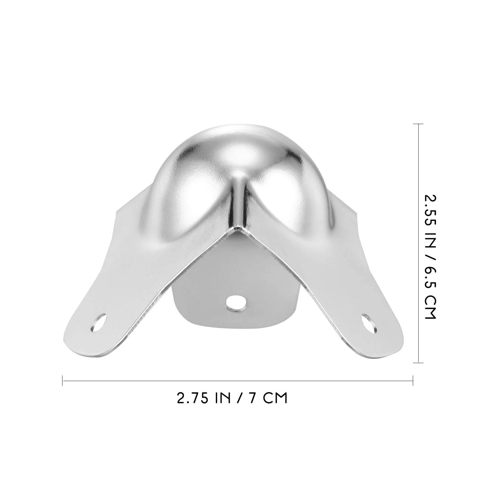 8 Pcs Metal Spherical Shockproof Corner Protectors Sturdy Iron Edge Guard Flight Box Hardware Rounded Corners Furniture - view 5