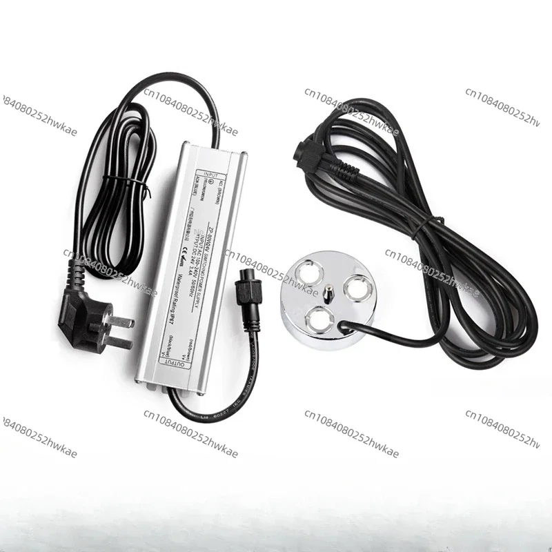 

3Head Ultrasonic Humidifier Fog Generator Mist Maker for Water Fountain Pond Atomizer Diffuser with Colorful Lamp Nebulizer