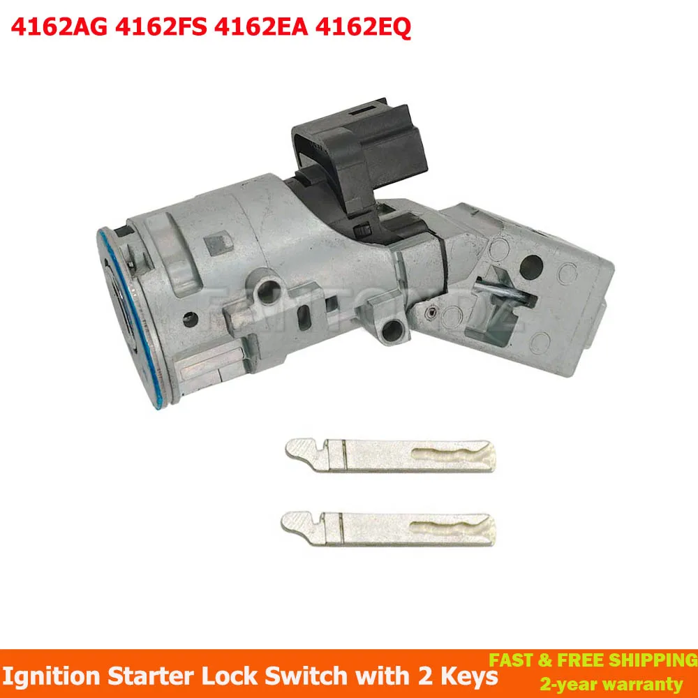 

4162AG 4162.AG 4162PT Ignition Switch Starter Lock With 2 Keys For Citroen C2 C3 2002-2010 C4 Berlingo 4162 AG 4162.PT 4162 PT