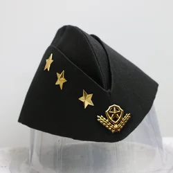 Military Hat Russian Army Cap Sailor Stage Performance Cosplay Boat Hats Headwear Accessories