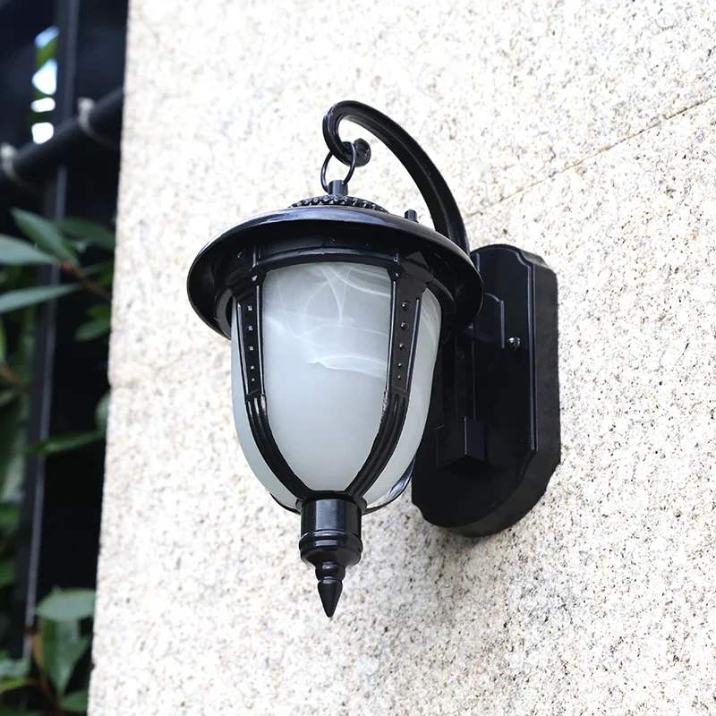 

Outdoor Lamps Bed European Wall Lamp Outdoor Courtyard Waterproof Balcony Wall Lamp Garden Lamp Led Direct Mail