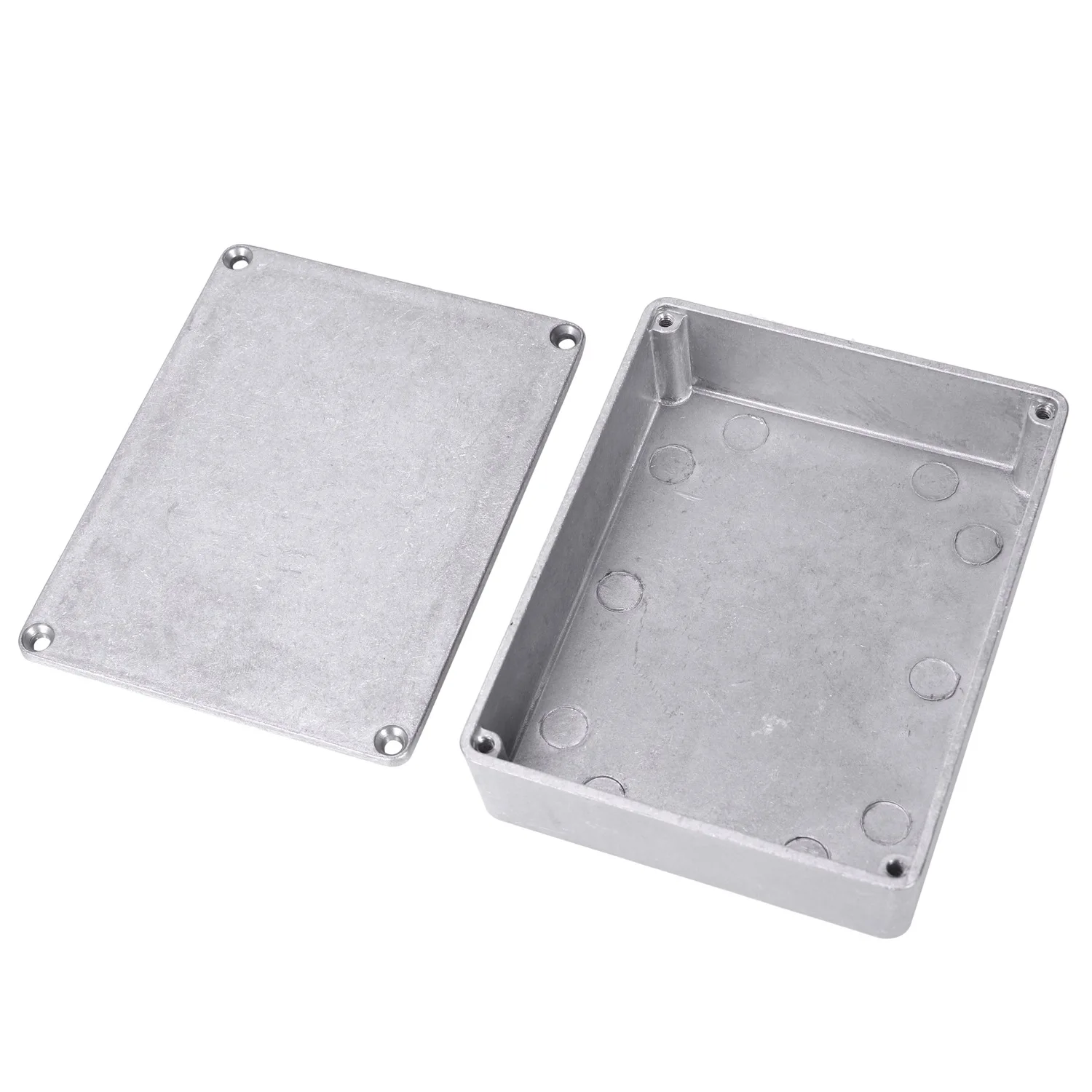 5 Pcs Guitar Effects Pedal Aluminum Stomp Box Enclosure for DIY Guitar Pedal Kit 1590BB F