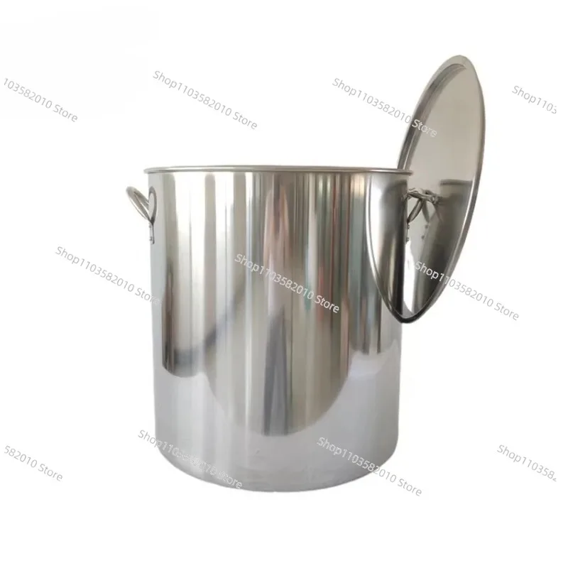 Commercial Stainless Steel Pasta Seafood Basket Steamer Pot, Restaurant Kitchen Noodle Fryer Basket with Handle for Cooking