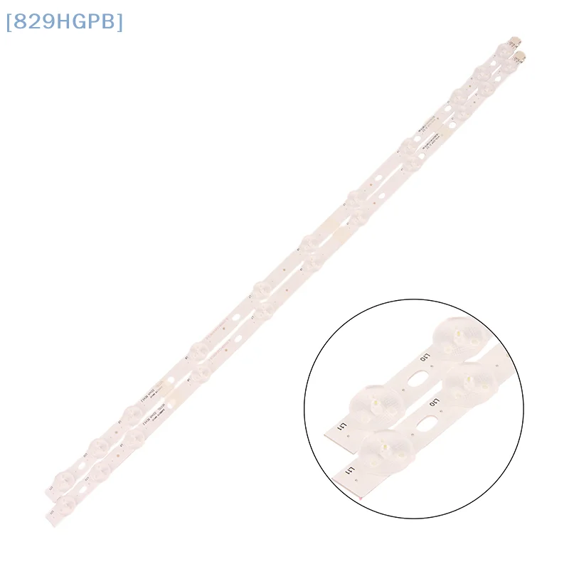 

2Pcs 11LEDs 575MM LED Backlight Strip Compatible For 32inch 32L3863DG 32W3433DG 17DLB32NER1 TX-32E302B LT-32C670