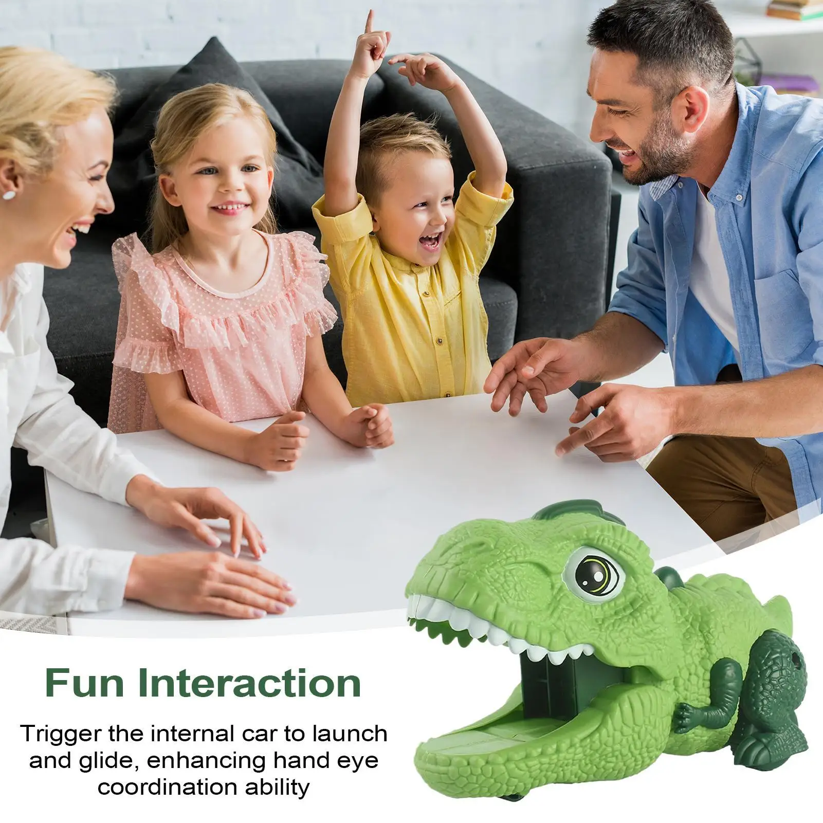 Dinosaurus vrachtwagens traagheid aangedreven dinosaurus vrachtwagen model interactieve auto speelgoed model kous kleinigheidjes voor verjaardag nieuwjaar kinderen